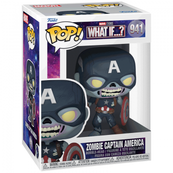 FUNKO POP! - MARVEL - What IF Zombie Captain America #941